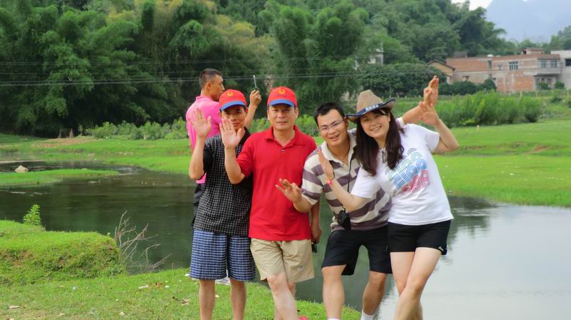 three days travel to guilin